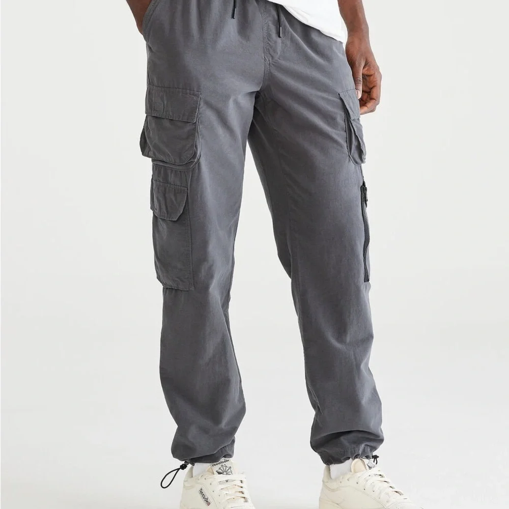 Aeropostale Gray Cargo Pants Relaxed Fit XS